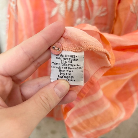 Johnny Was Harlow Raglan Poet Silk-Blend Shirt - Picture 5 of 5